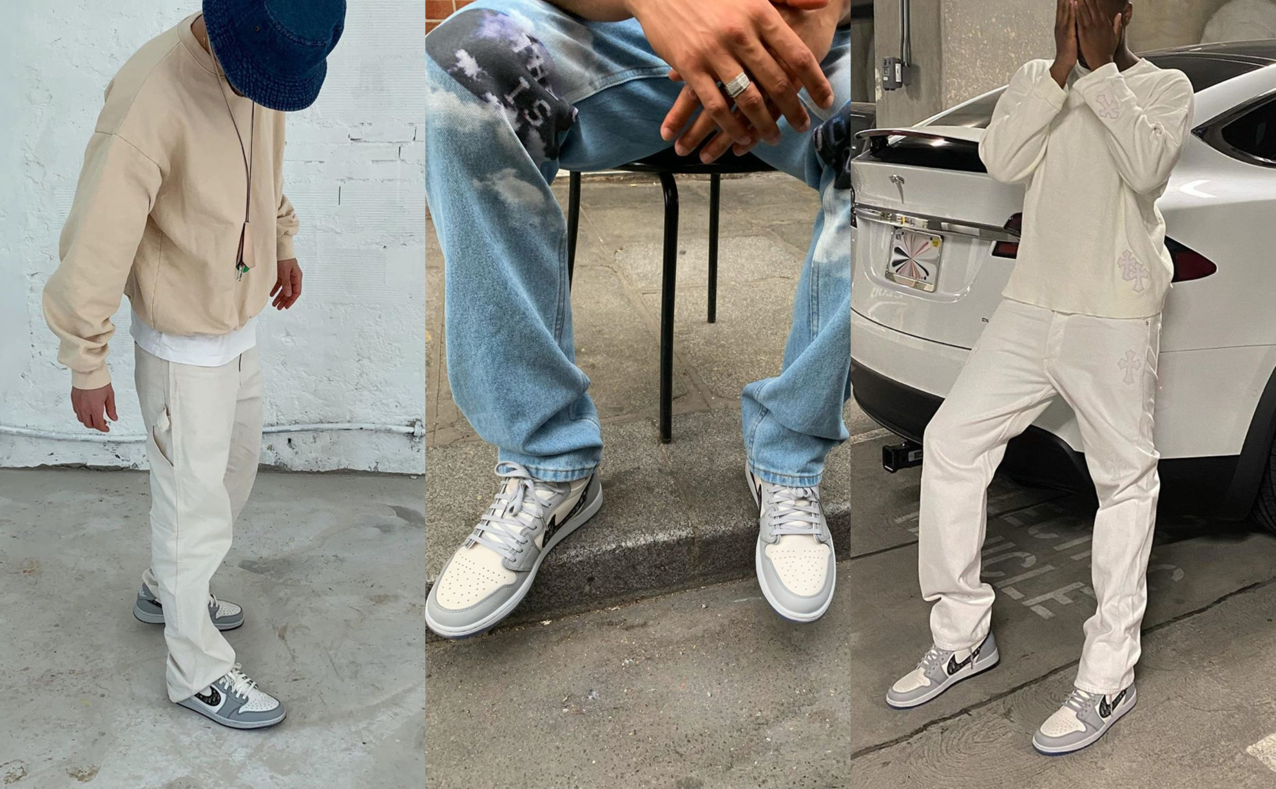 SPOTTED: The Early Adopters of the Dior X Nike AJ1