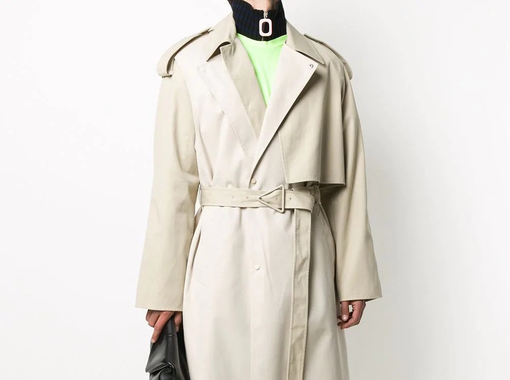 PAUSE or Skip: Bottega Veneta Two Tone Trench Coat