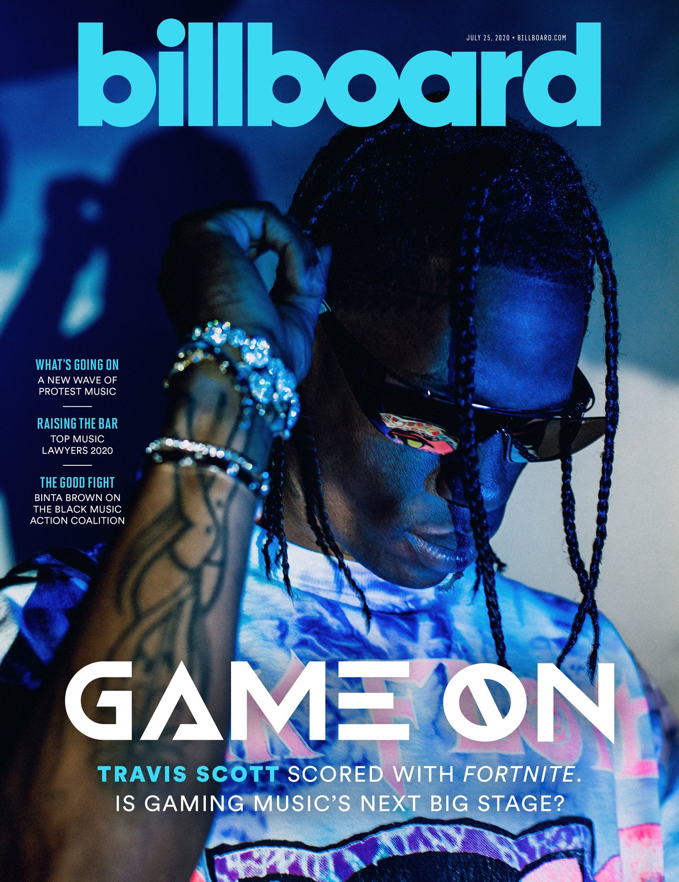 SPOTTED: Travis Scott on the Latest Billboard Cover