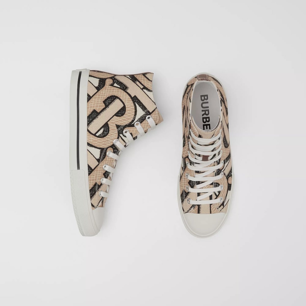 PAUSE or Skip: Burberry Monogram High-Top Trainers