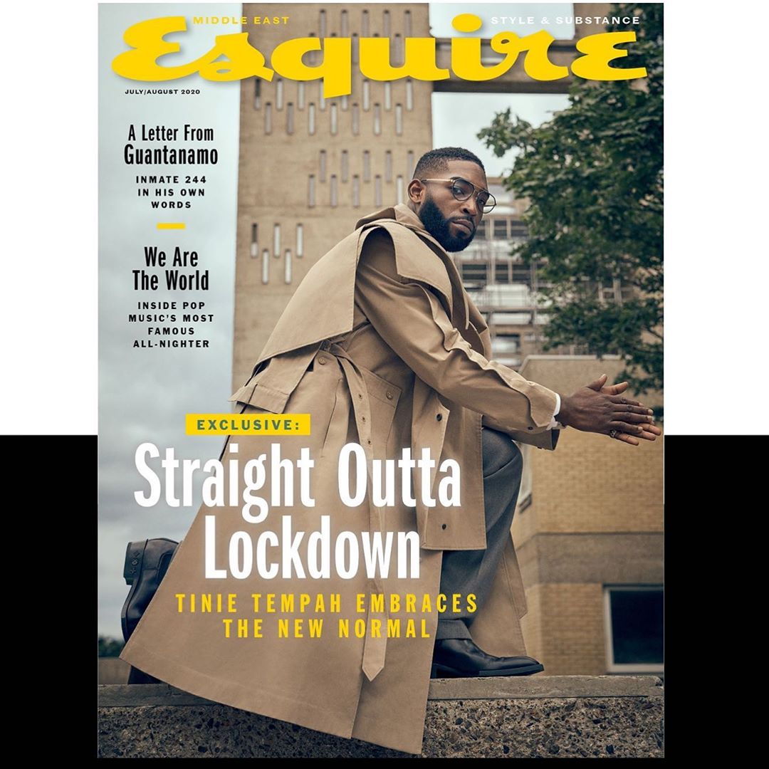 SPOTTED: Tinie Tempah Covers Esquire Middle East’s Latest Issue