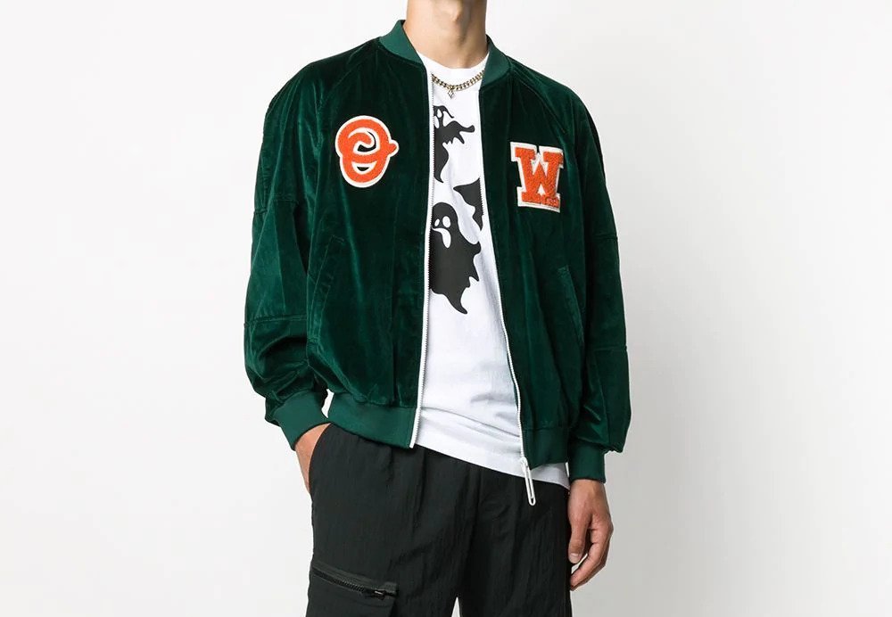 PAUSE or Skip: Off-White Logo Patch Bomber