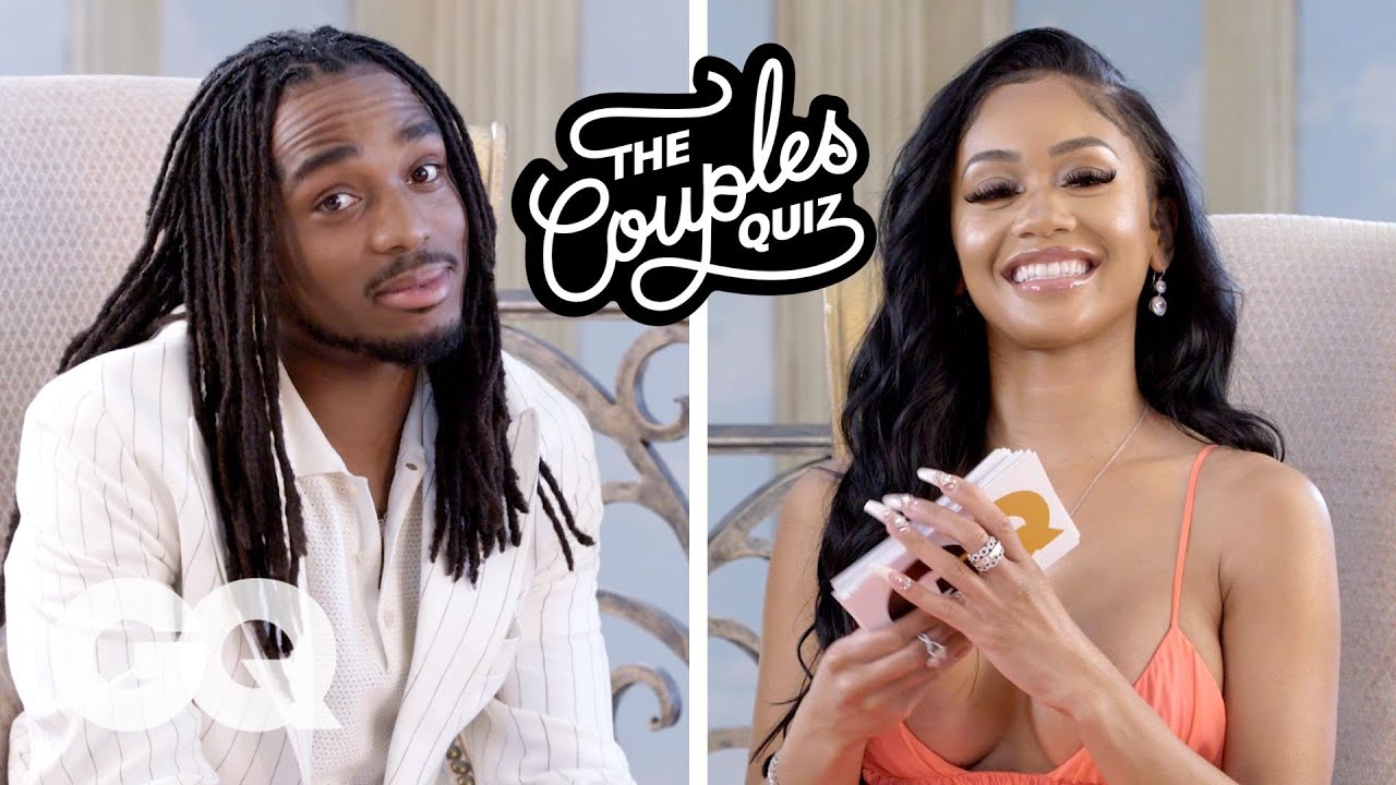 Watch Saweetie Ask Quavo 44 Questions For GQ’s Couples Quiz