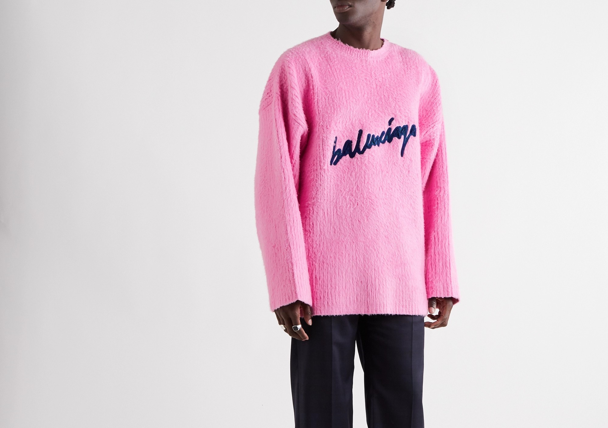 PAUSE or Skip: Balenciaga Oversized Logo Jumper