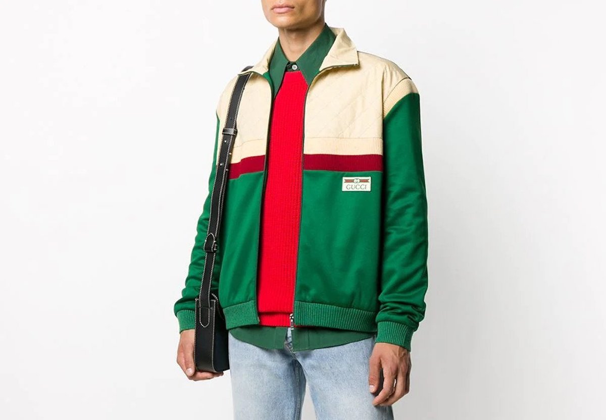 PAUSE or Skip: Gucci Colour-Block Bomber Jacket