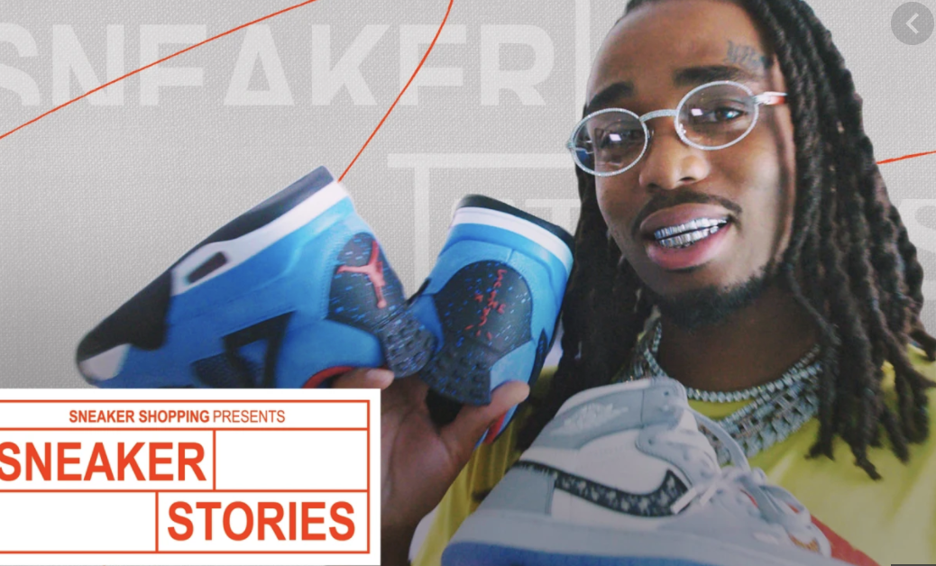 Quavo Joins Complex’s Sneaker Stories to Show Off His Favourite Sneakers