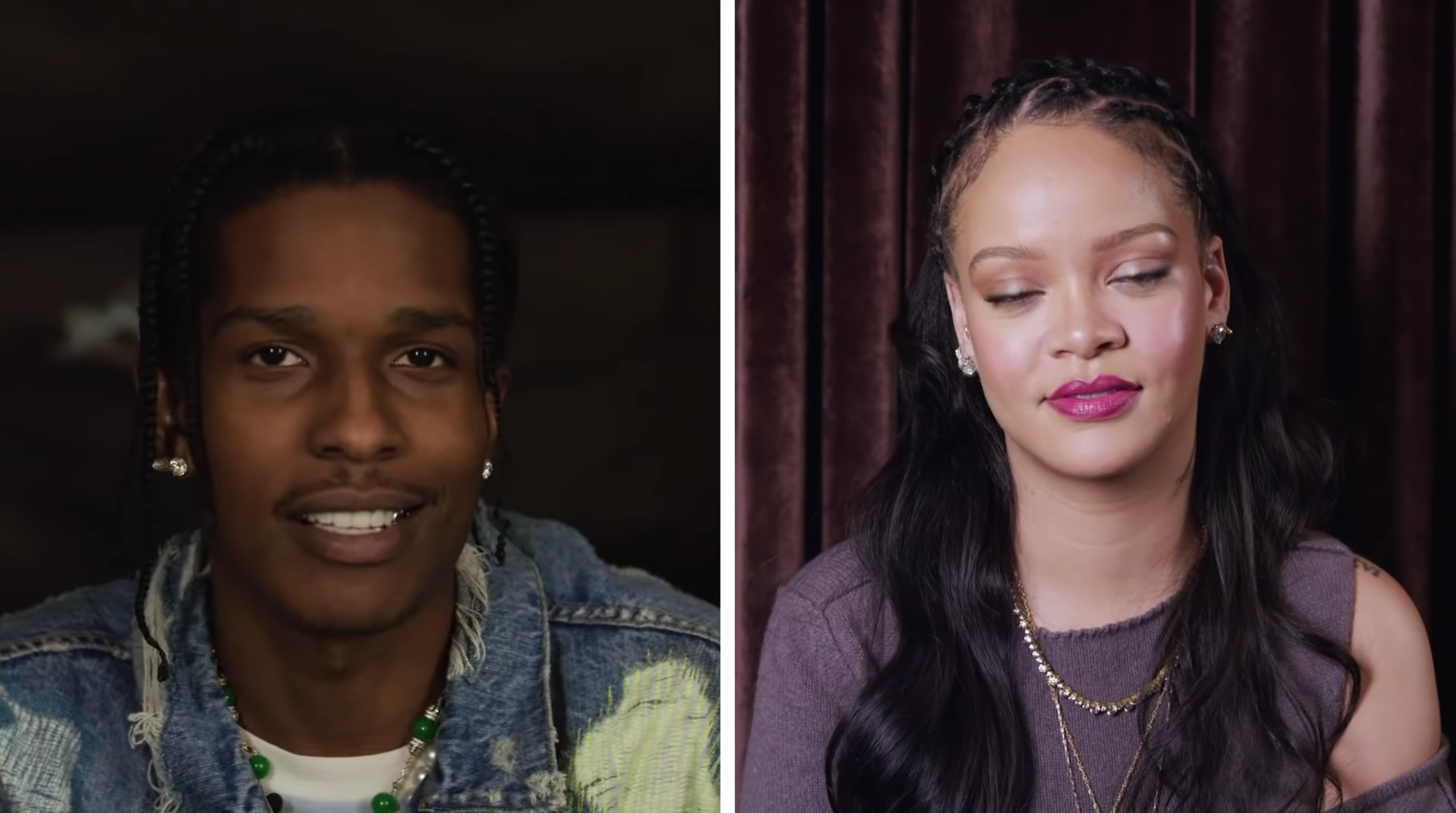 ASAP Rocky & Rihanna Interview Each other for Vogue & GQ