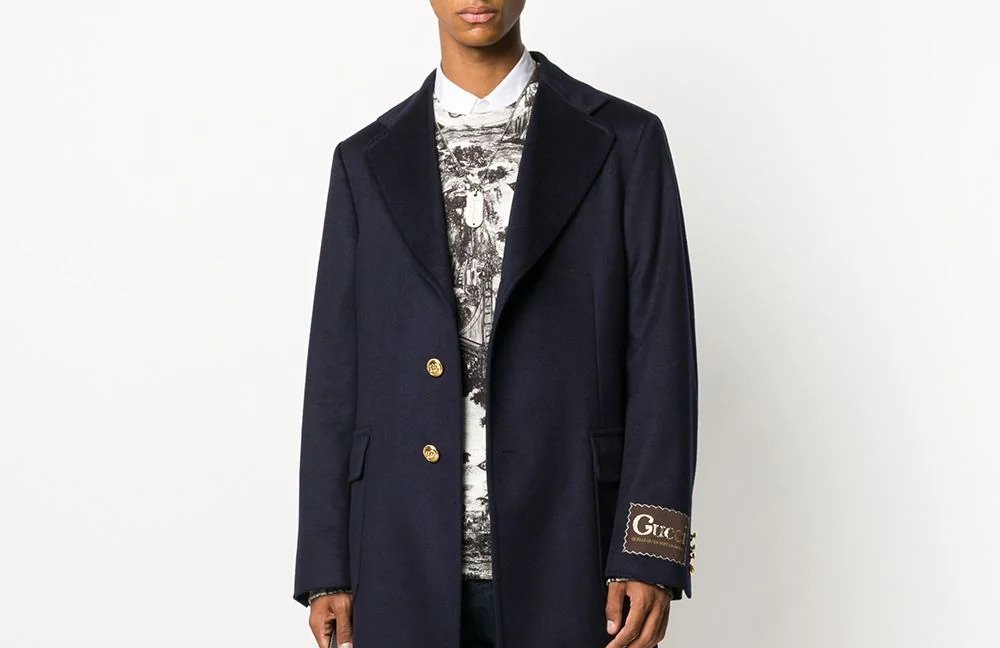 PAUSE or Skip: Gucci Double G Button Coat