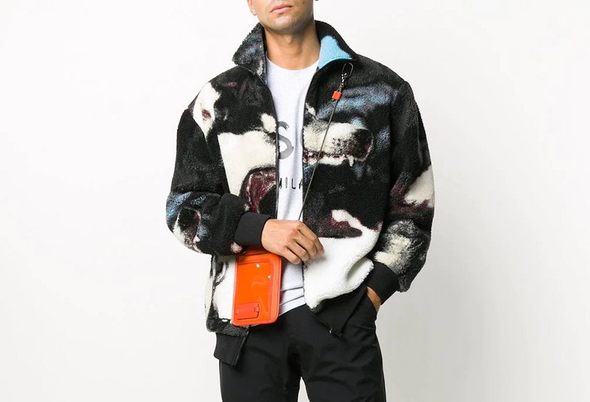 PAUSE or Skip: MSGM Marbled Fleece Jacket
