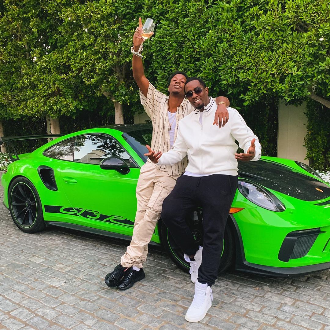 SPOTTED: Joey Badass Flexes New Porche with Diddy