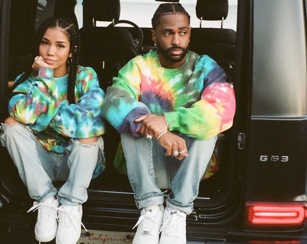 SPOTTED: Big Sean and Jhene Aiko Twinning in Tie-Dye