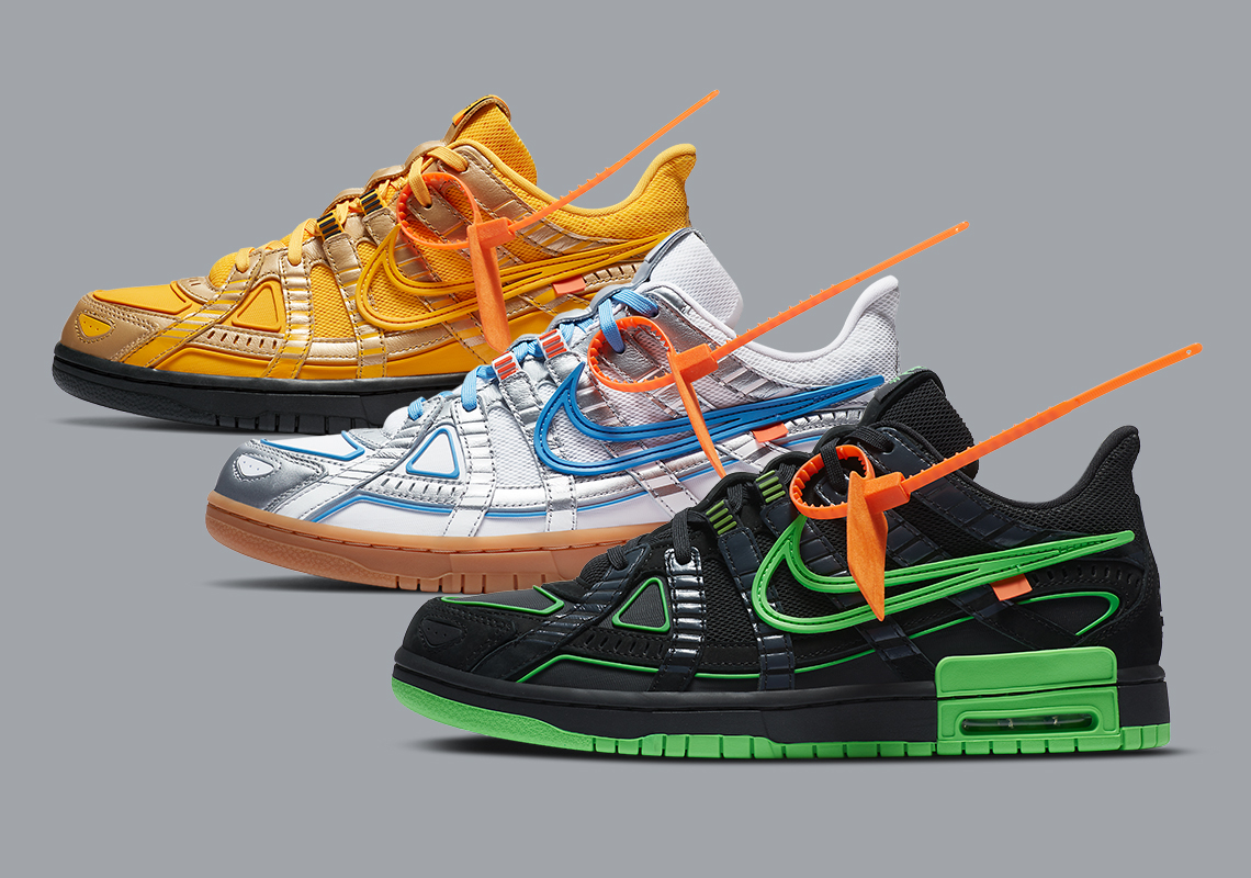 Nike and Off-White Reconvene For “Rubber Dunk” Release