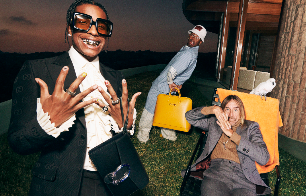 Gucci Enlists A$AP Rocky, Iggy Pop and Tyler, the Creator for New Campaign