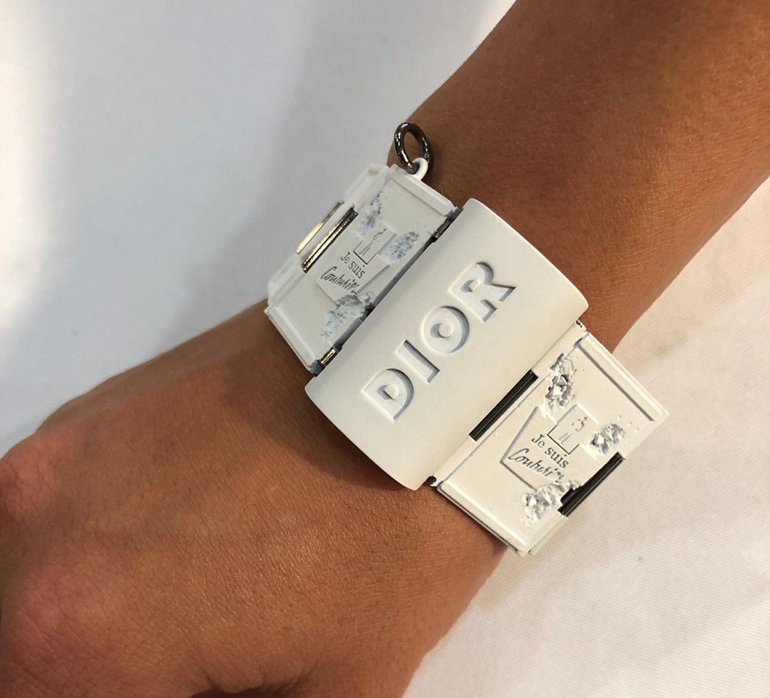 Daniel Arsham Shows a Sample from His Dior Collaboration
