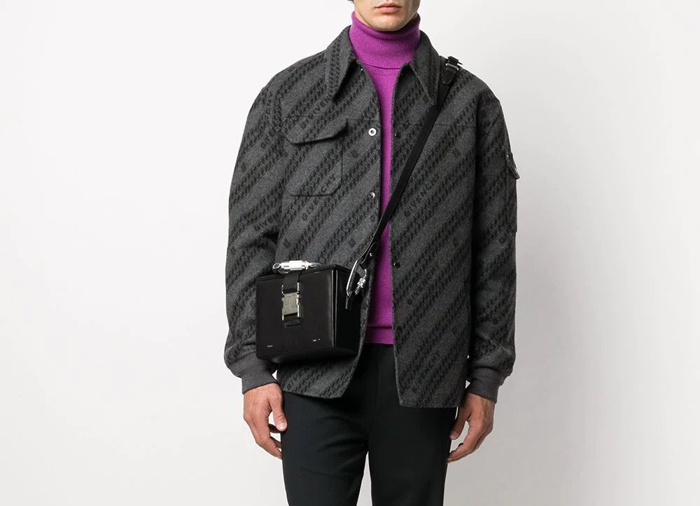 PAUSE or Skip: Givenchy Jacquard Chaîne Motif Shirt-Jacket