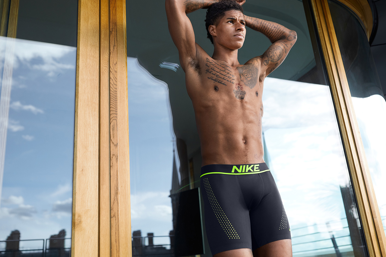 Marcus Rashford Heads Nike's Newest Underwear Campaign – PAUSE Online