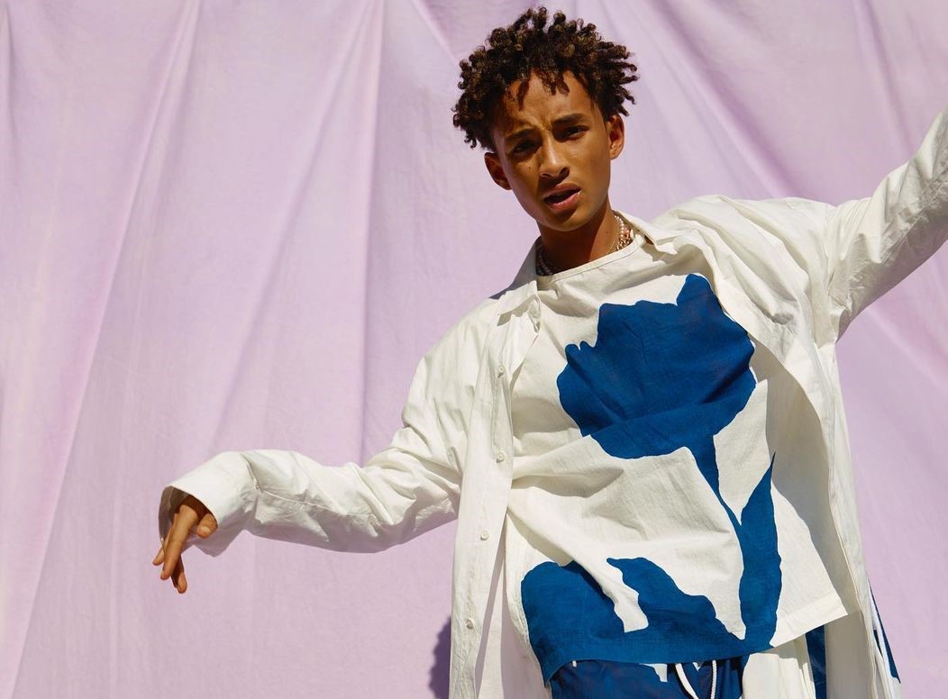 SPOTTED: Jaden Smith goes All-White in Craig Green