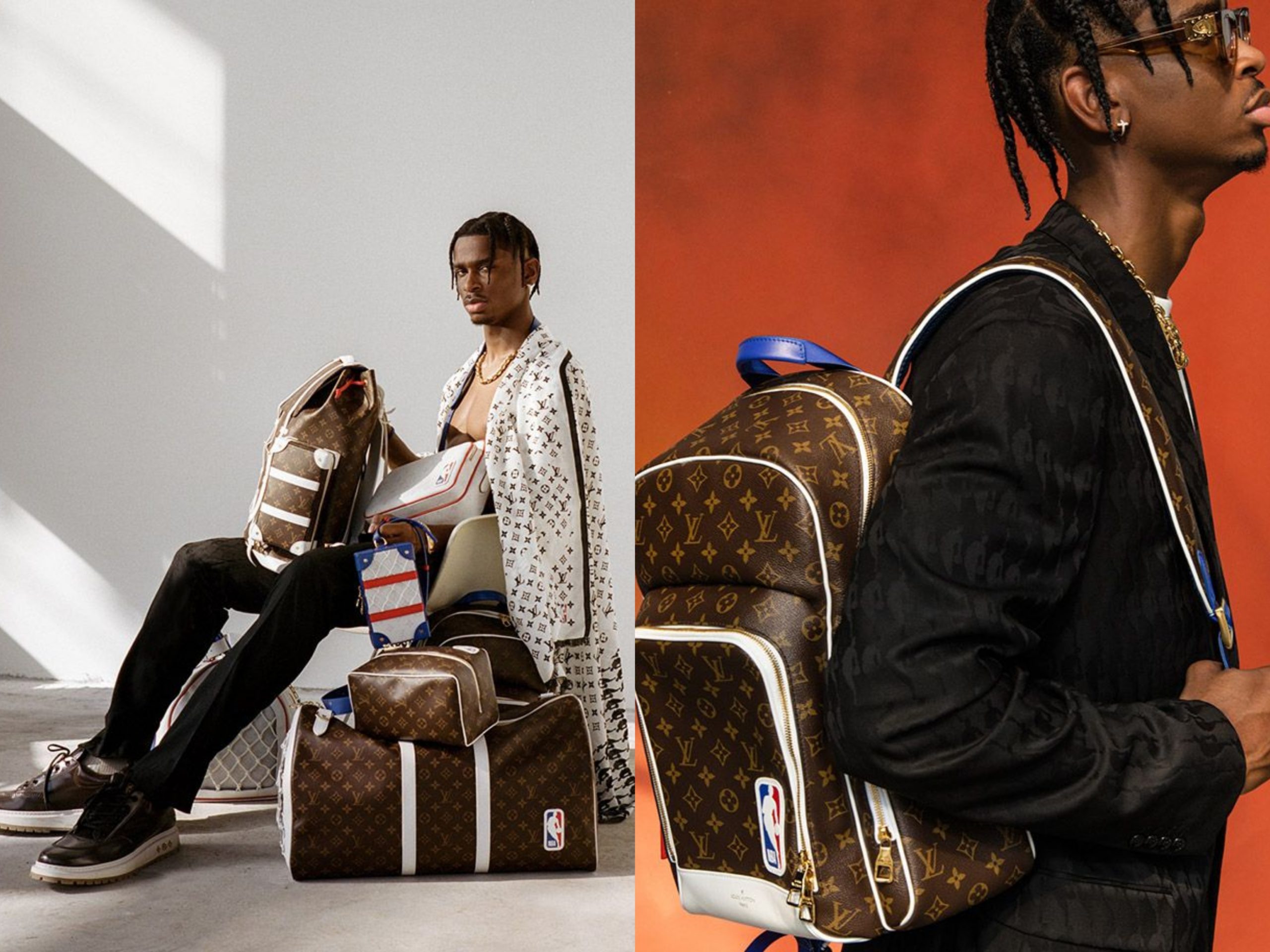 Shai Gilgeous-Alexander Models First Louis Vuitton x NBA Collection