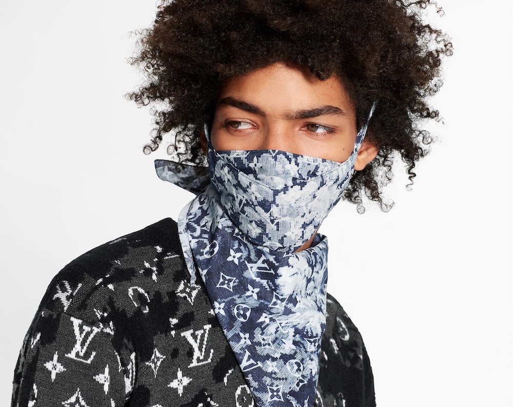 PAUSE or Skip: Louis Vuitton Monogram Face Mask & Bandana