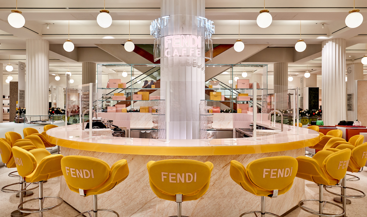 Fendi Announce Opening of FENDI CAFFE in Collaboration with Selfridges