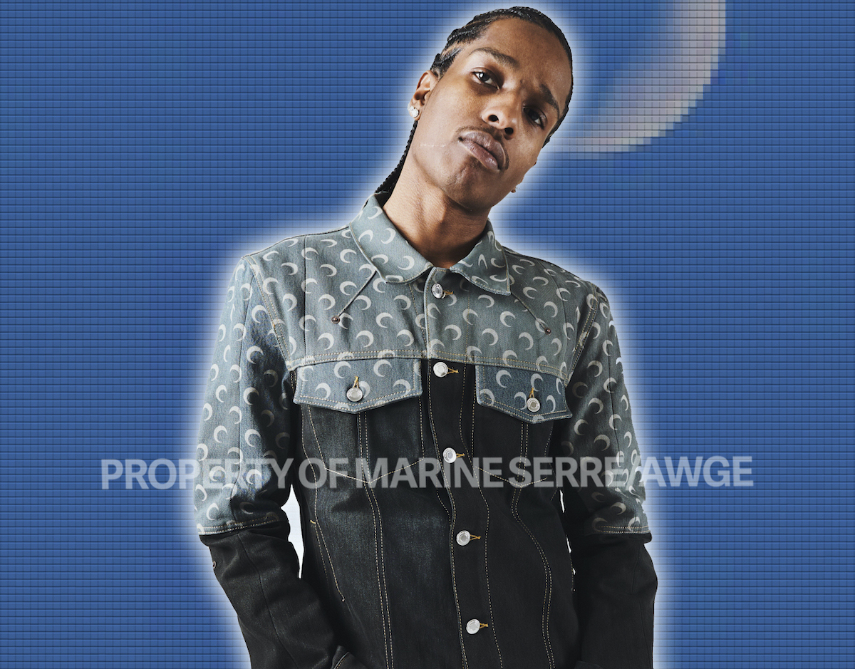 ASAP Rocky’s AWGE & Marine Serre Unveil Capsule Collection Collab