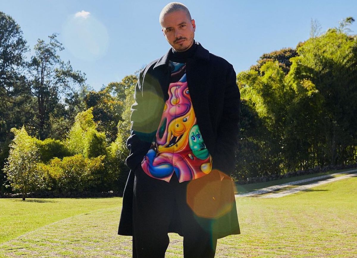 SPOTTED: J Balvin Shines in Dior Men x Kenny Scharf Pre-Fall 2020