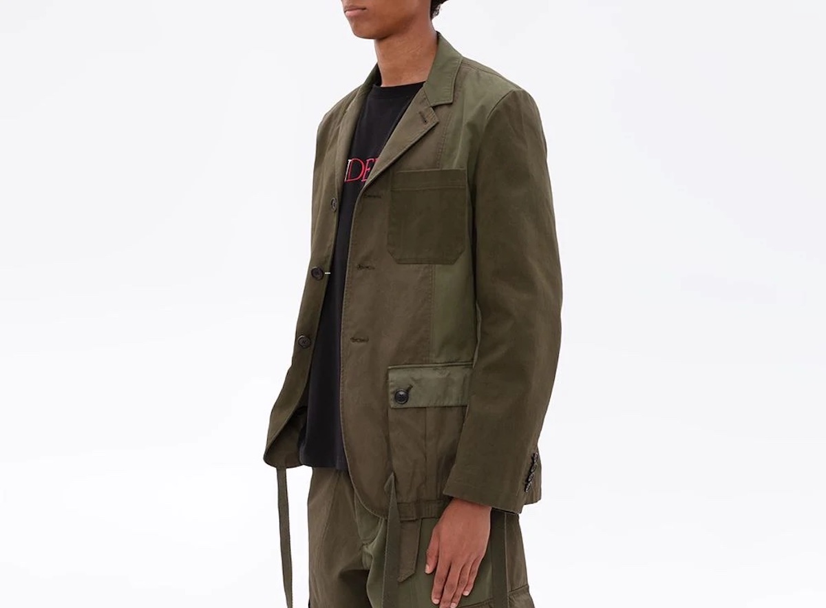 PAUSE or Skip: JW Anderson Tie-Pockets Panelled Jacket