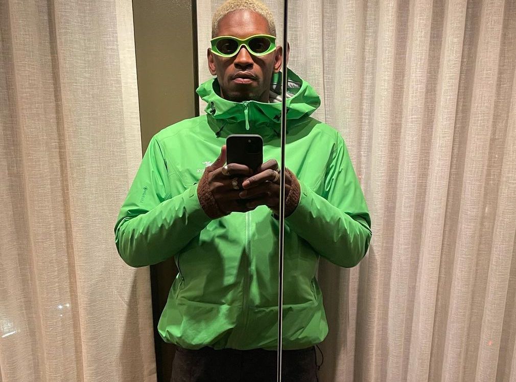 SPOTTED: ASAP Nast Stays Warm in Neon Green Arc’teryx