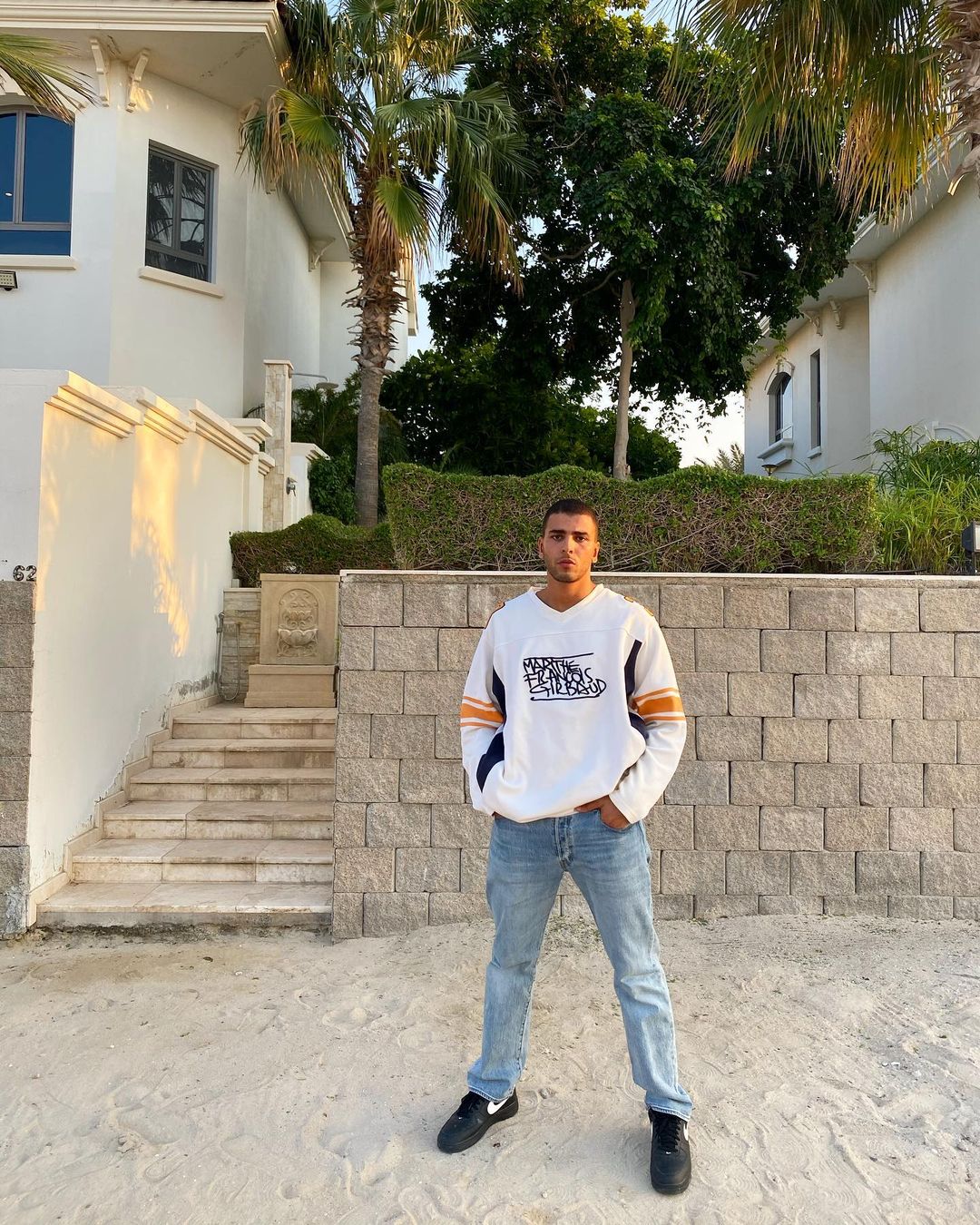 SPOTTED: Younes Bendjima Keeps it Casual