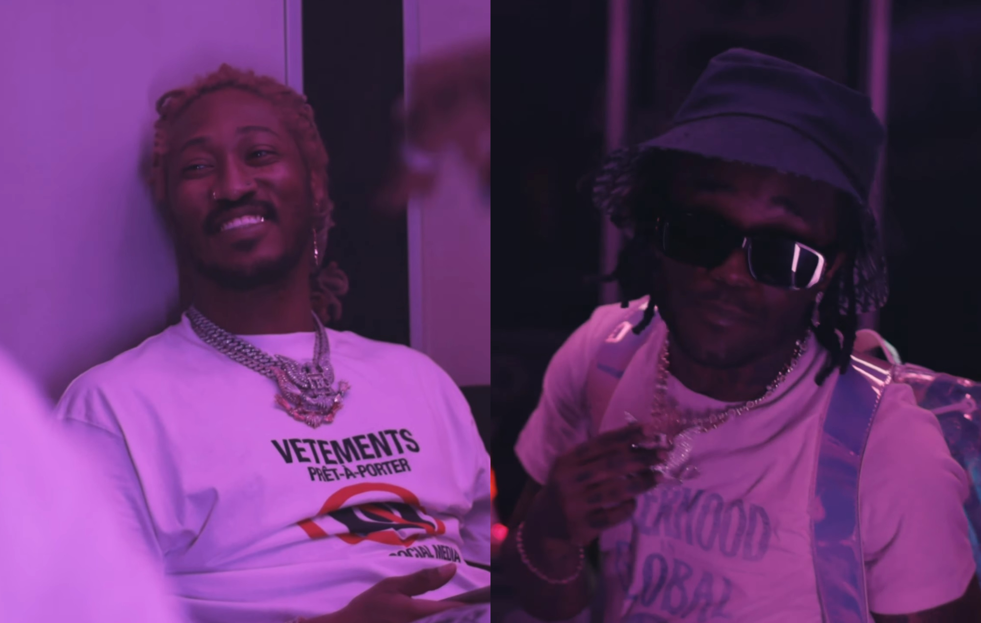 SPOTTED: Future Keeps Things Casual In ‘Drankin n Smokin’ Music Video Featuring Lil Uzi Vert