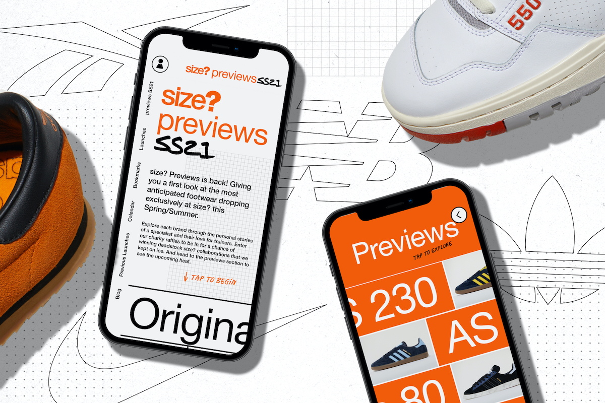 size? Launch New SS21′ Preview via their App Tomorrow