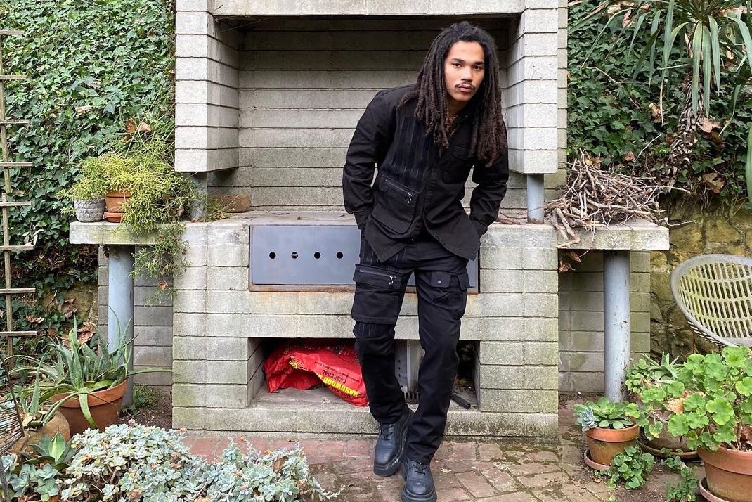 SPOTTED: Luka Sabbat Catches some Air in All-Black Konus