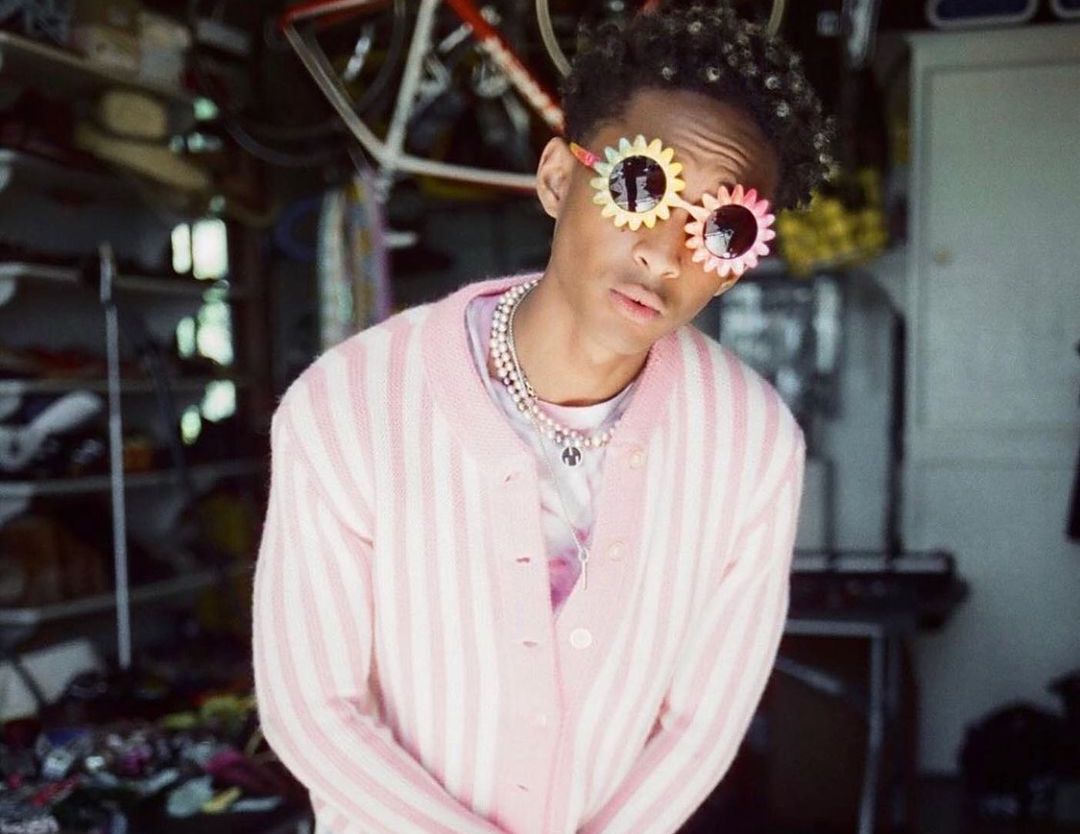 SPOTTED: Jaden Smith in Pink, Pearls and Florals
