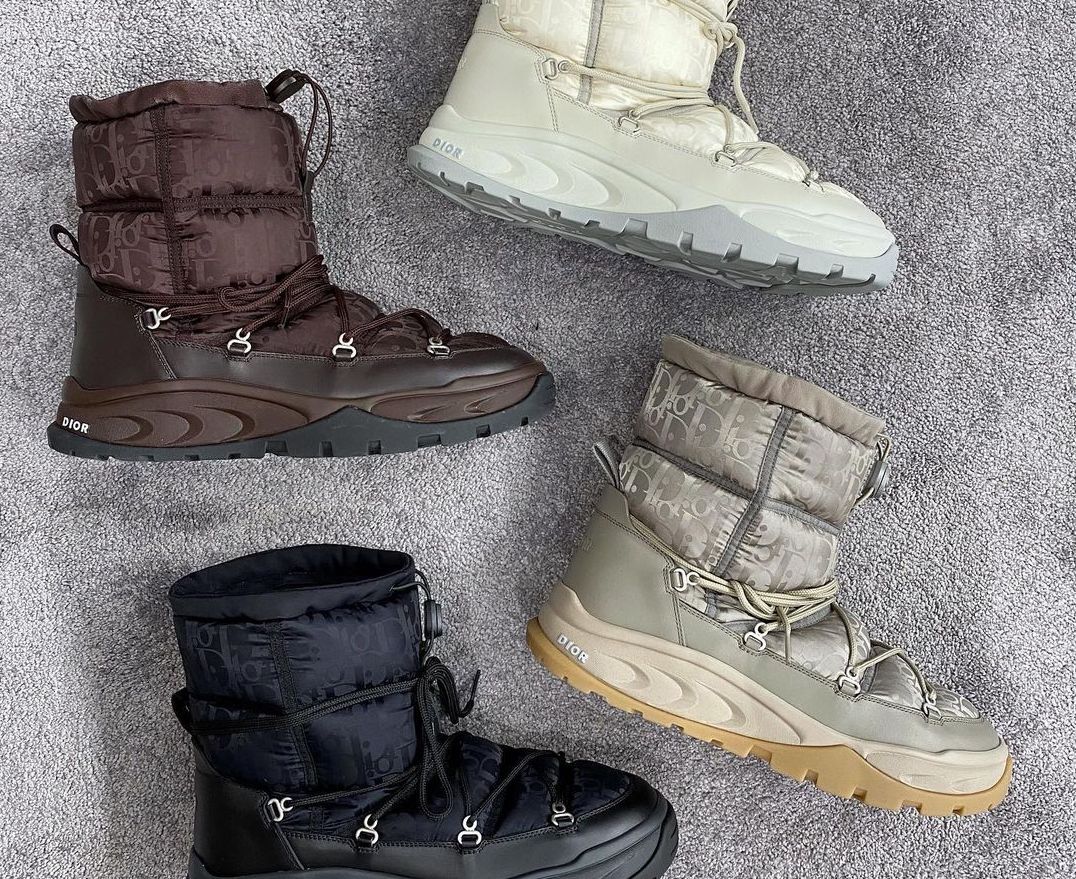 A Closer Look at Dior Men’s Autumn/Winter 2021 Snow Boots