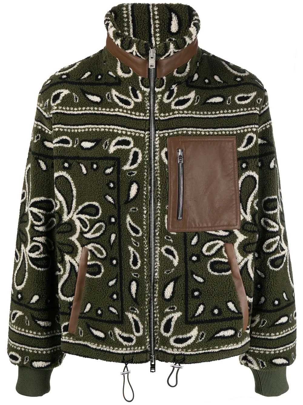 PAUSE or Skip: Amiri Bandana-Print Fleece Jacket – PAUSE Online 
