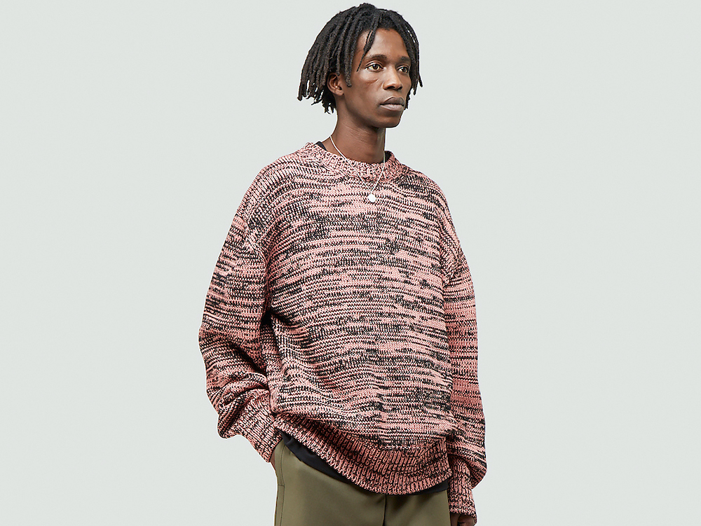 PAUSE or Skip: OAMC Contrast Knitted Sweatshirt