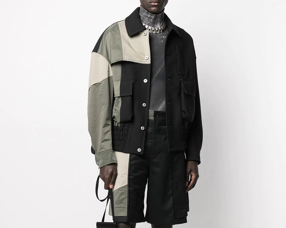 PAUSE or Skip: Fen Chen Wang Panelled Jacket