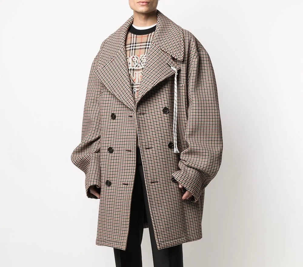 PAUSE or Skip: Raf Simons Houndstooth Coat