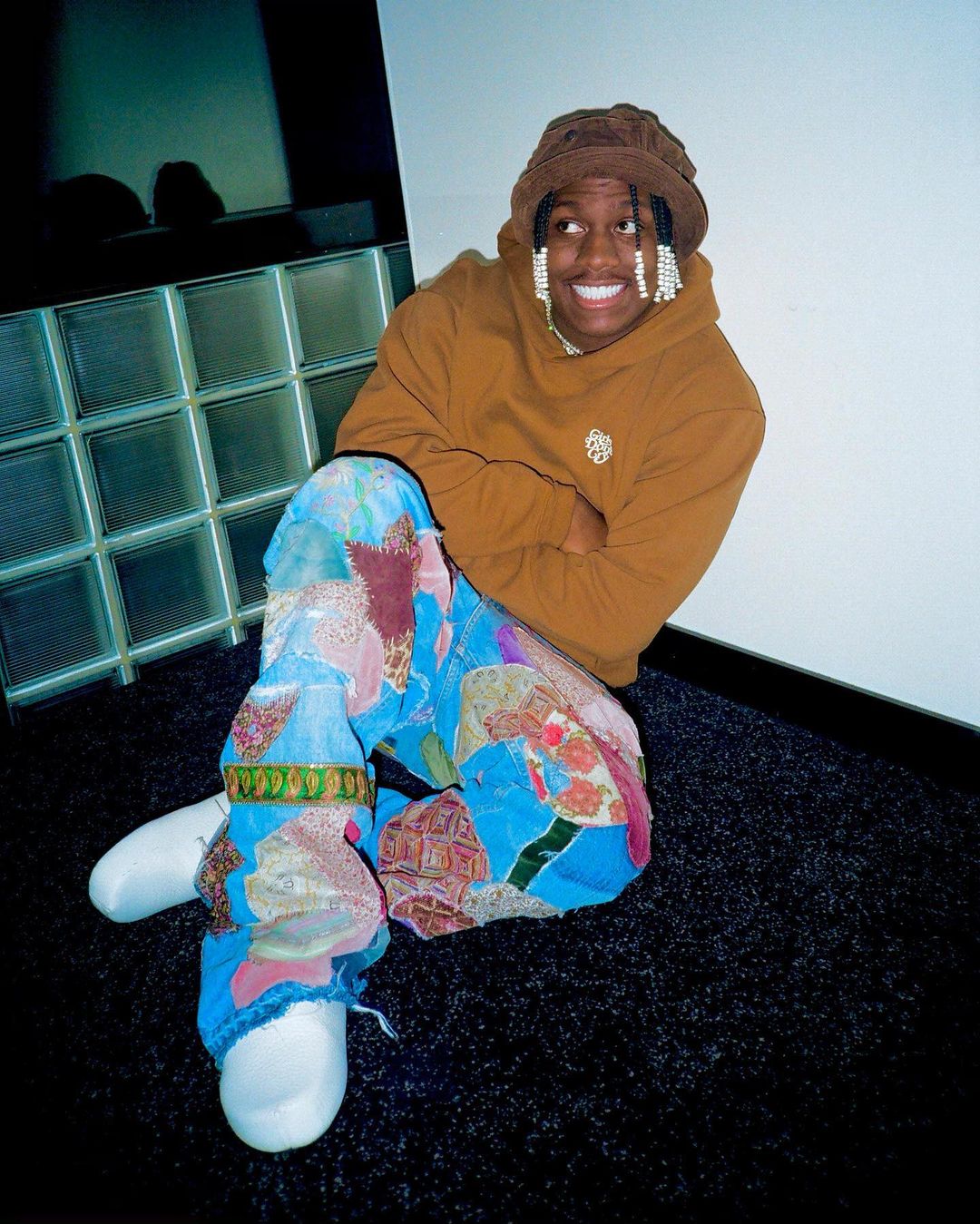 SPOTTED: Lil Yachty in Human Made & Patchwork Denim