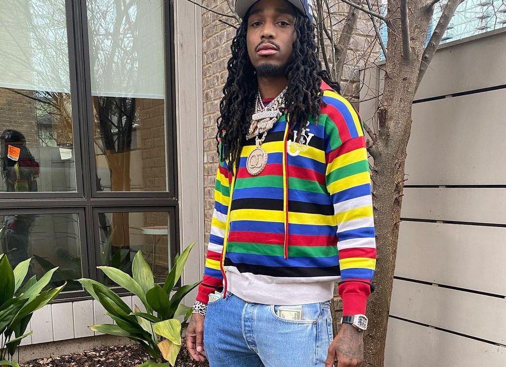 SPOTTED: Quavo Huncho Dons Multicolour 1 Moncler x JW Anderson