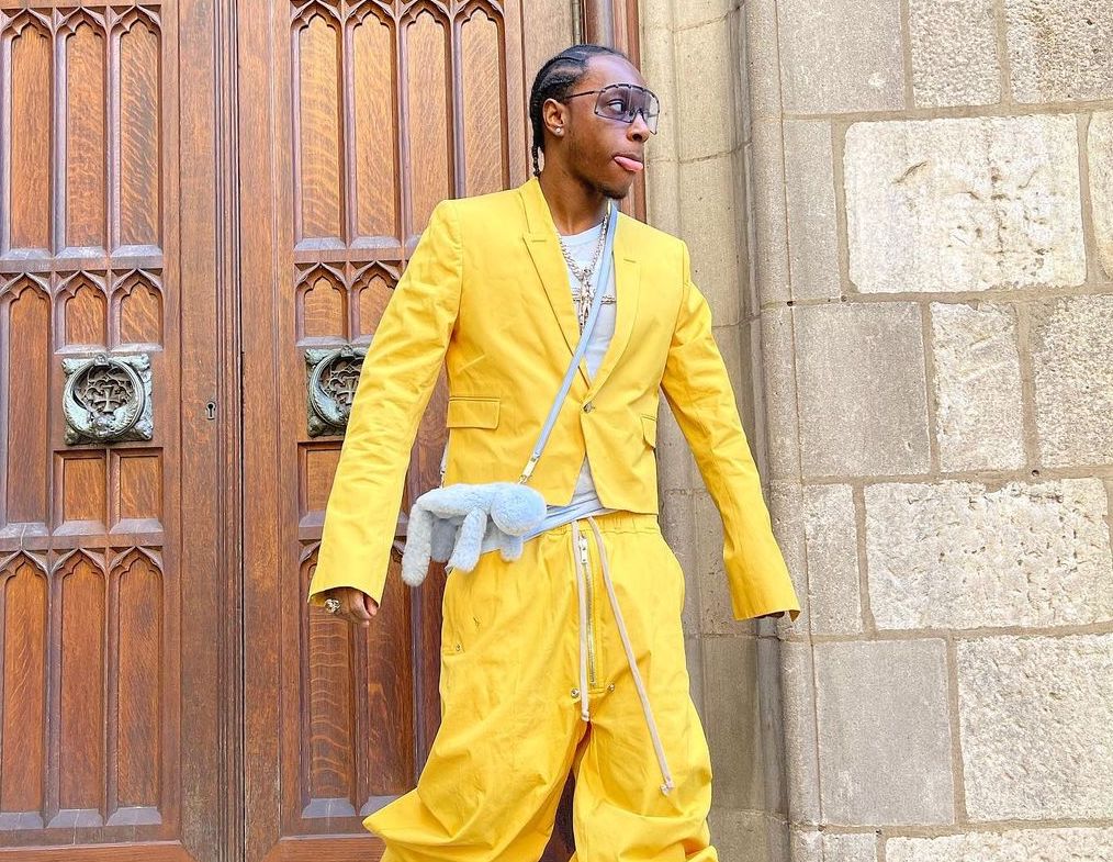 SPOTTED: Bloody Osiris in All-Yellow Rick Owens Ensemble