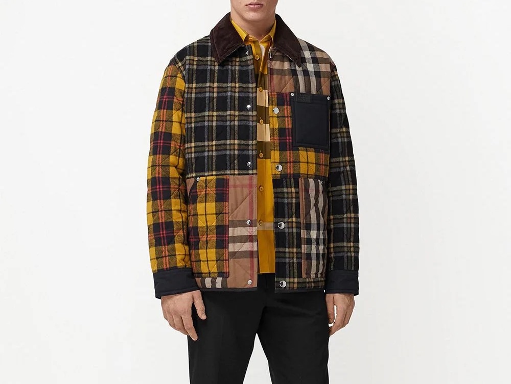 PAUSE or Skip: Burberry Patchwork Check Jacket