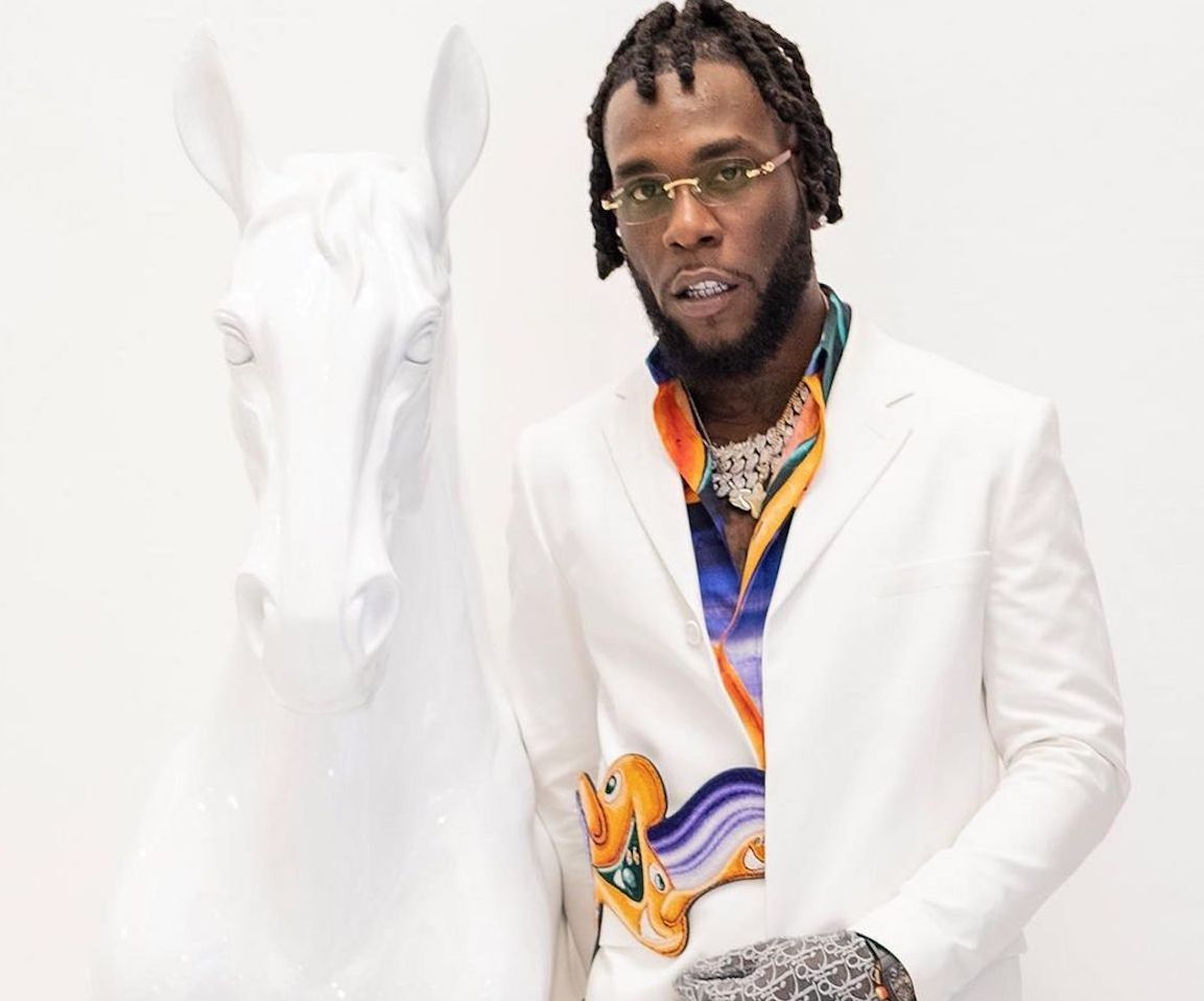 SPOTTED: Burna Boy dons Dior Men Getup to the Grammys