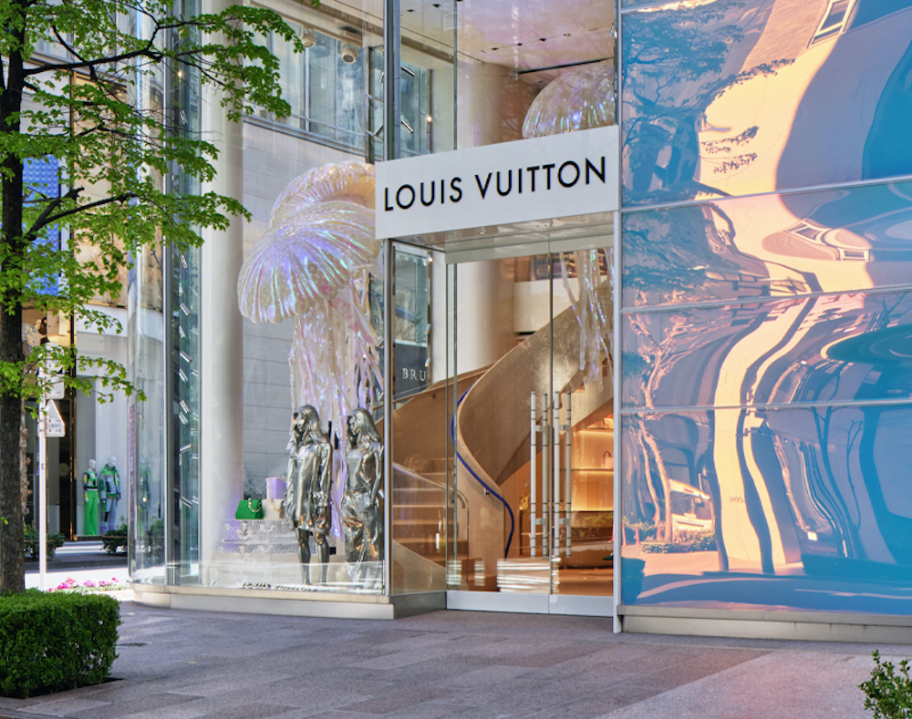Louis Vuitton Unveil new Ginza Namiki Tokyo Flagship Store