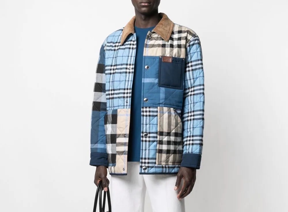 PAUSE or Skip: Burberry Patchwork Shirt Jacket