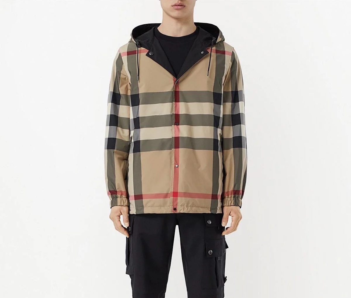 PAUSE or Skip: Burberry Reversible Check Recycled Jacket