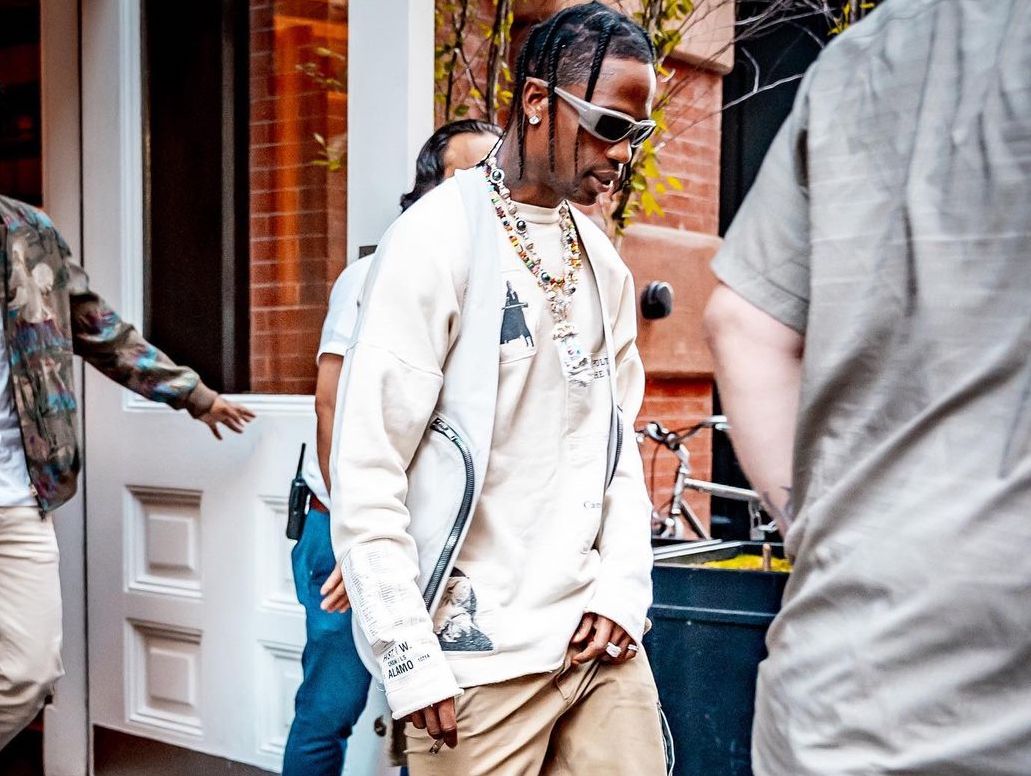 SPOTTED: Travis Scott Steps out in Raf Simons & Air Jordan Trainers