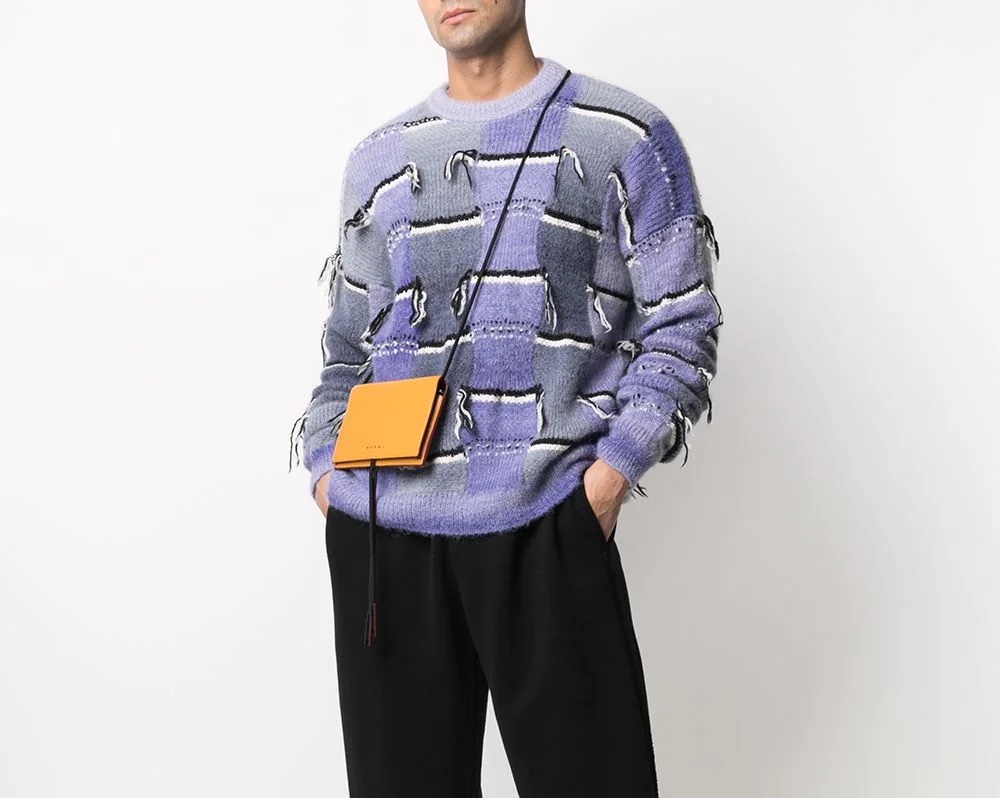PAUSE or Skip: Marni Distressed-Effect Crew Neck Sweater