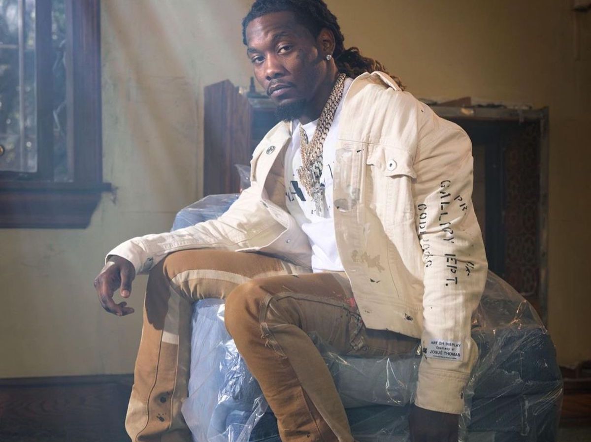 SPOTTED: Offset tapped as the face of Lanvin x Gallery Department Collab