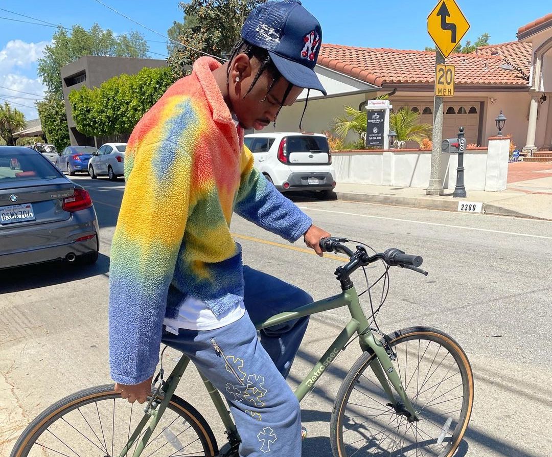 SPOTTED: Shai Gilgeous-Alexander goes Bike Riding in Lanvin & Chrome Hearts